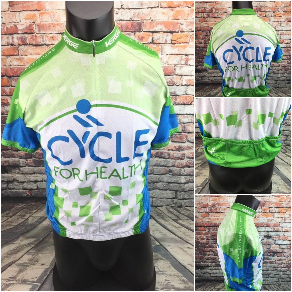 Verge Cycle for Health cycling classic jersey